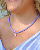 Necklace - Tailyn Rope Lavender - Aaria Tees Aaria Tees