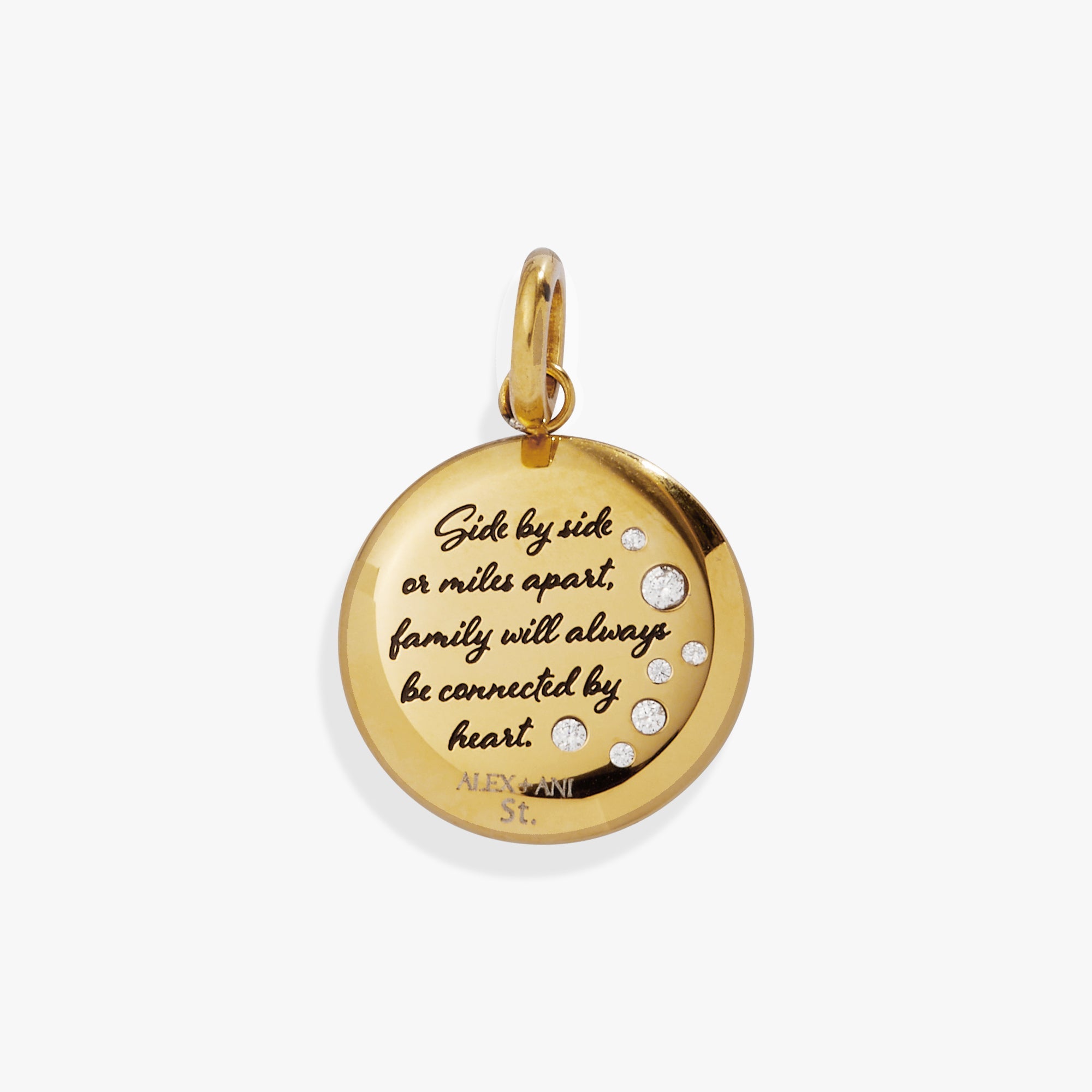 Niece Lavender Disc Charm - Aaria Tees Aaria Tees