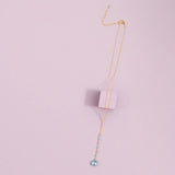 Green Amethyst Mini Yoga Pendant Aaria Tees
