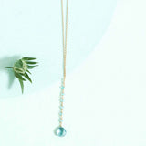 Green Amethyst Mini Yoga Pendant Aaria Tees