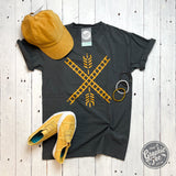 Newton Flag Comfort Wash Unisex Tee - Aaria Tees Aaria Tees