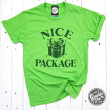 Nice Package Unisex Lime Green Short Sleeve Tee - Aaria Tees Aaria Tees