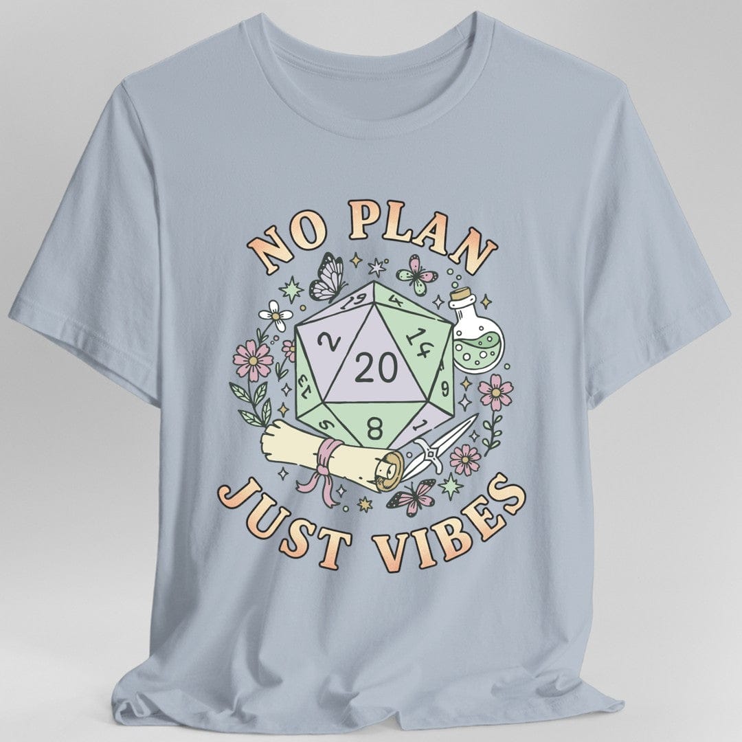 No Plan Just Vibes D&D T-Shirt - Aaria Tees Aaria Tees
