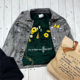No Rain No Flowers Tee - Aaria Tees Aaria Tees