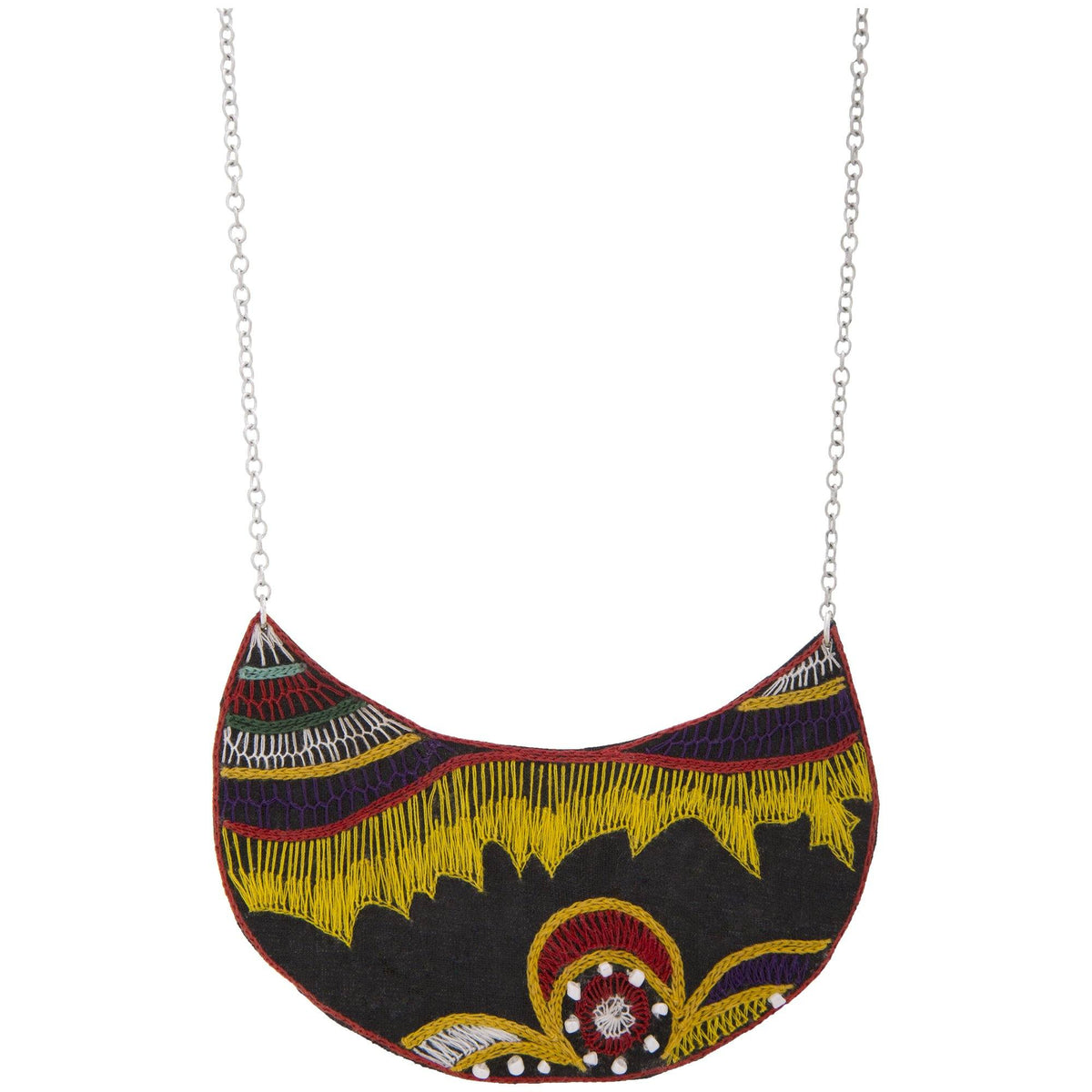 Nomad Heritage Crescent Necklace - Aaria Tees