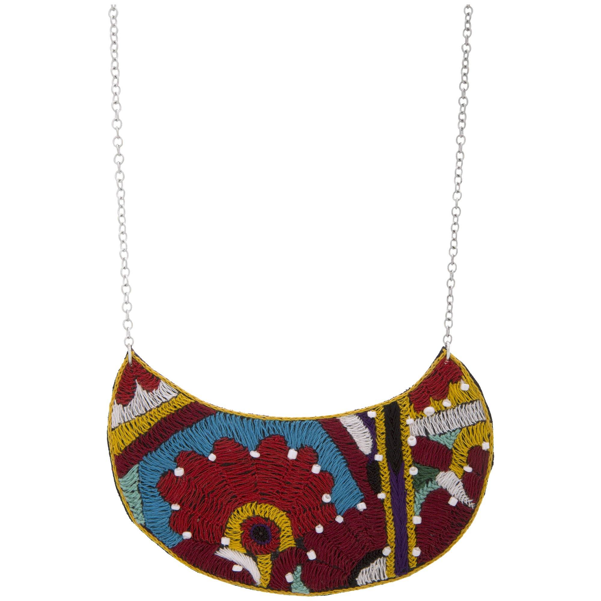 Nomad Heritage Crescent Necklace - Aaria Tees Aaria Tees