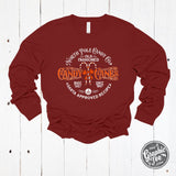 North Pole Candy Co Cardinal Long Sleeve Tee - Aaria Tees Aaria Tees