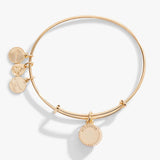 November Birthstone Charm Bangle, Topaz - Aaria Tees Aaria Tees