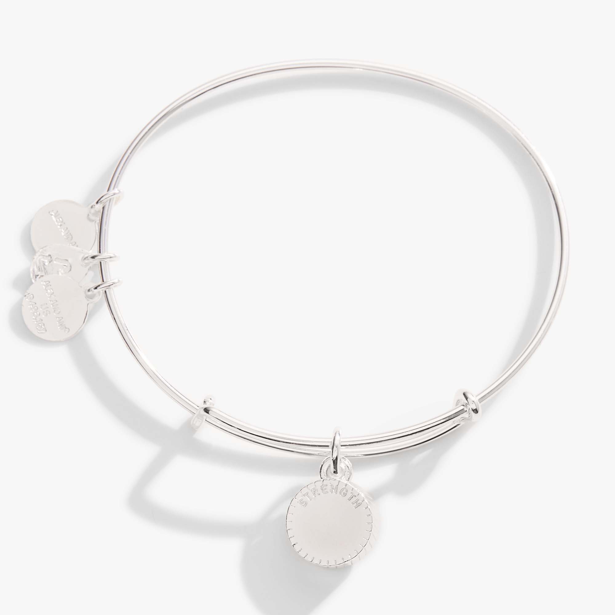 November Birthstone Charm Bangle, Topaz - Aaria Tees Aaria Tees
