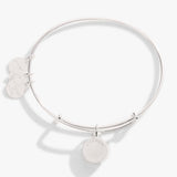 November Birthstone Charm Bangle, Topaz - Aaria Tees Aaria Tees