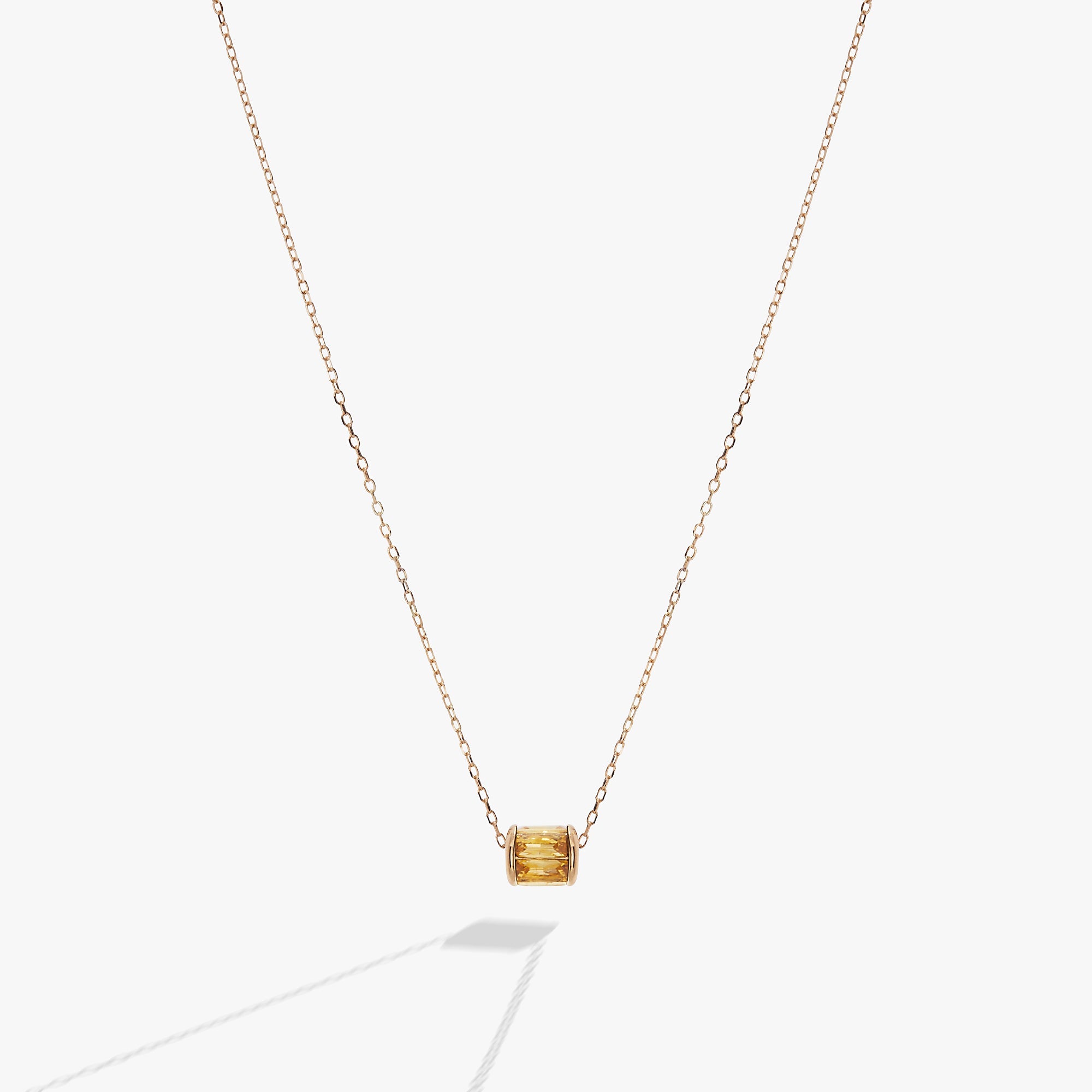 November Birthstone Precious Pendant Necklace - Aaria Tees Aaria Tees