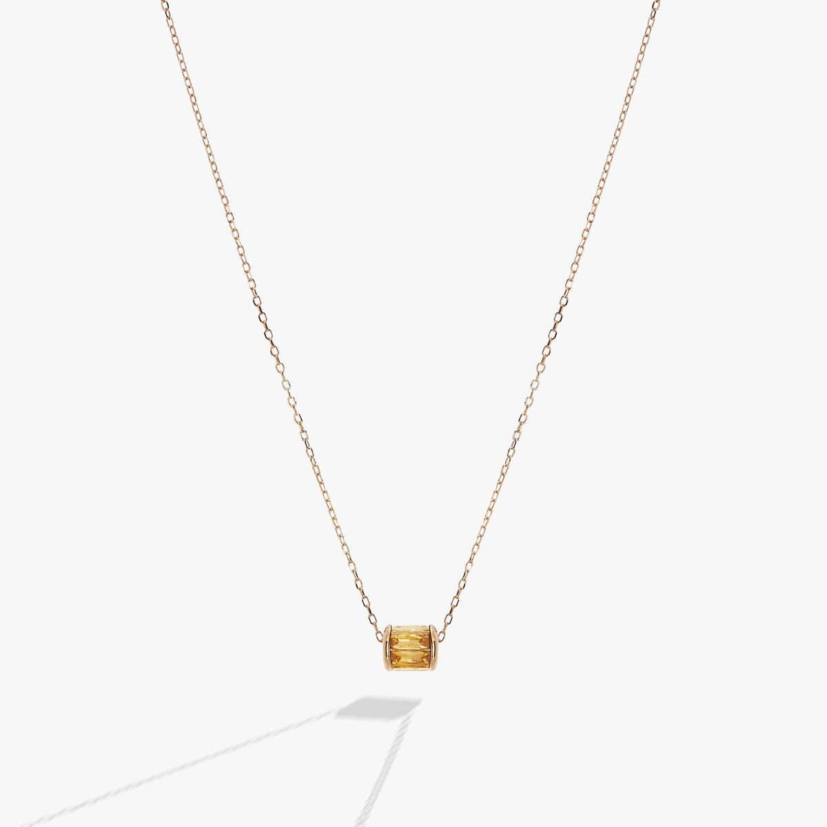November Birthstone Precious Pendant Necklace - Aaria Tees