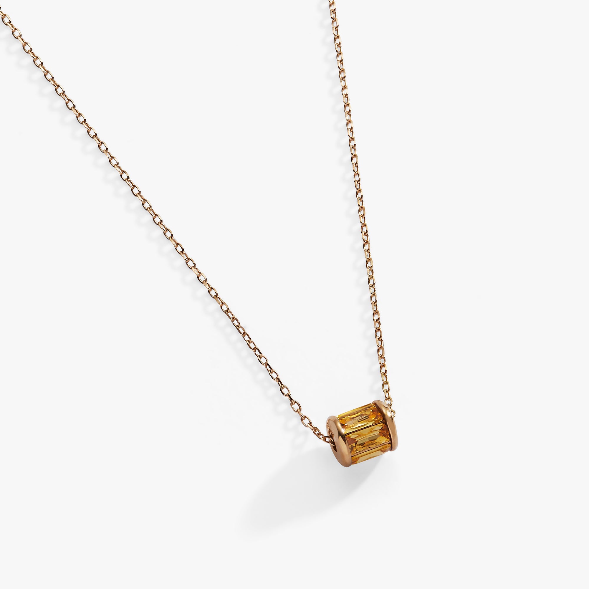 November Birthstone Precious Pendant Necklace - Aaria Tees Aaria Tees