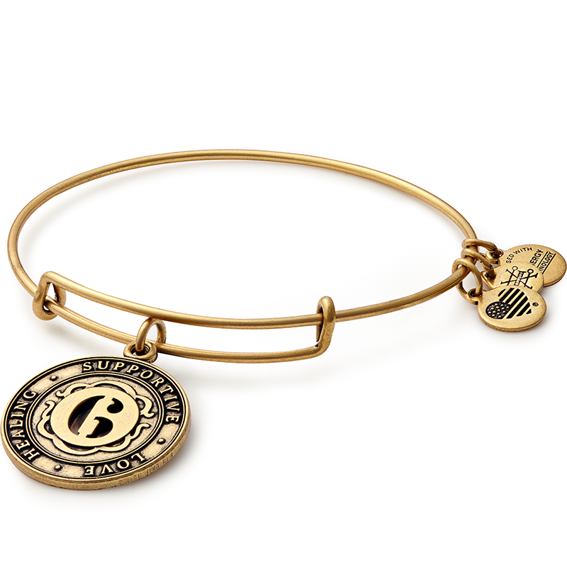 Number 6 Charm Bangle Bracelet | Healing, Supportive, and Love - Aaria Tees