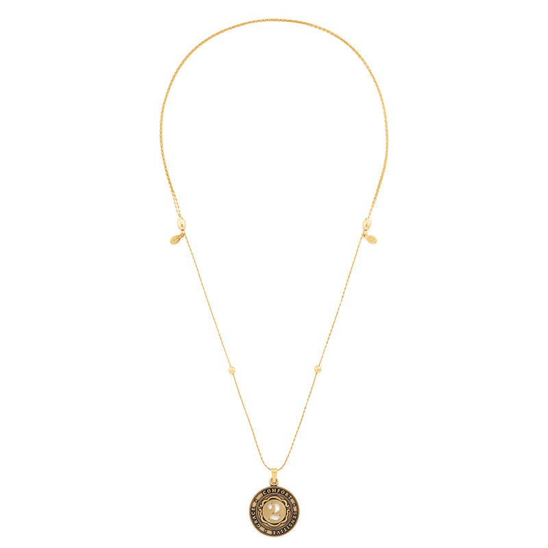 Number 2 Necklace, Expandable | Grace, Comfort, and Sensitive - Aaria Tees Aaria Tees