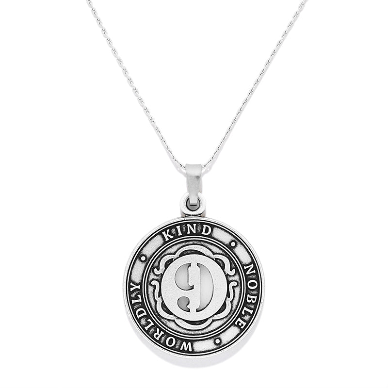 Number 9 Necklace, Expandable | Worldly, Kind, and Noble - Aaria Tees Aaria Tees