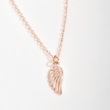Nurse Wing Pendant Necklace - Aaria Tees Aaria Tees