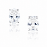 Oval Cut Studs Aaria Tees
