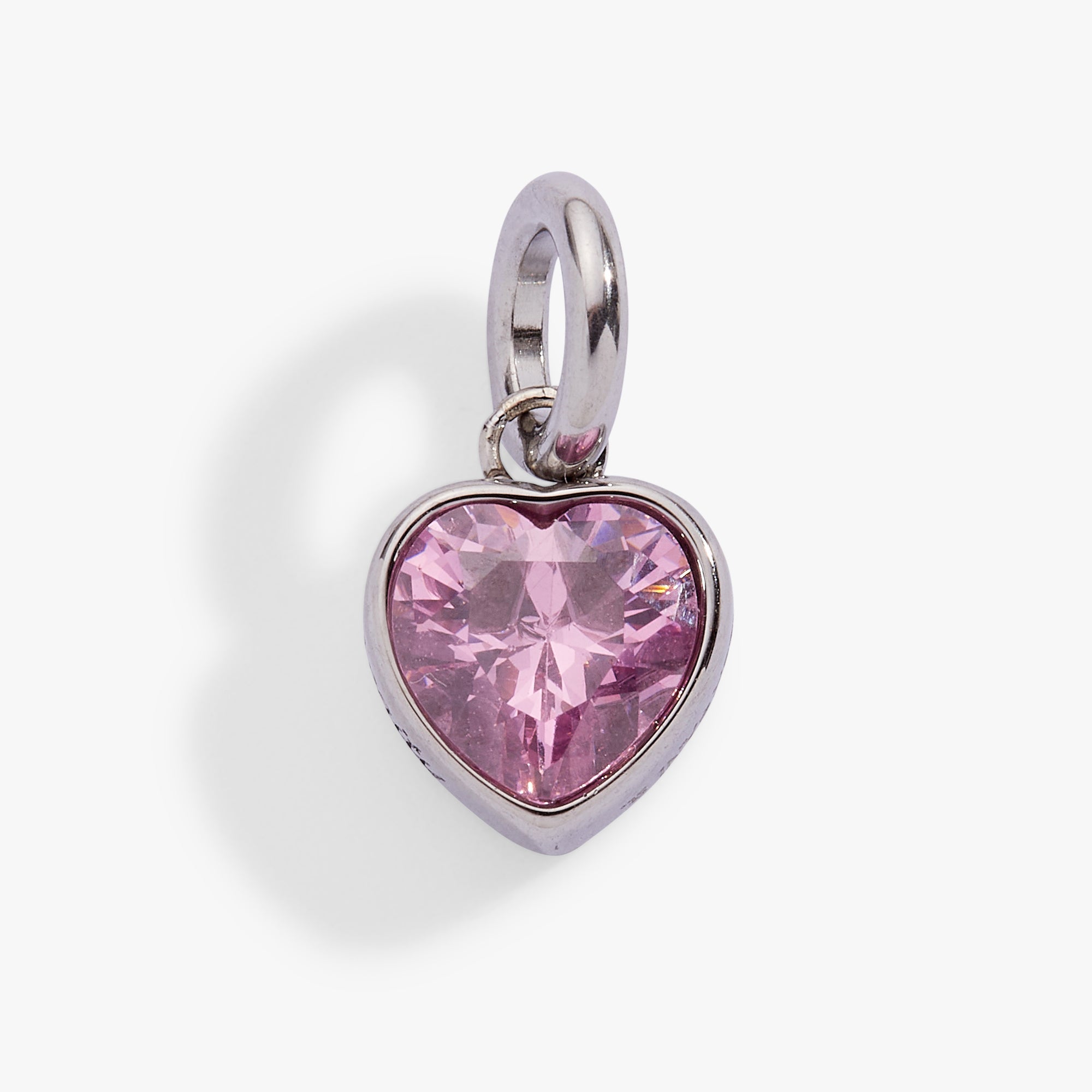 October 'Serenity' Heart Birthstone Charm - Aaria Tees Aaria Tees