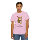 Off to Cast Mild Inconveniences – Wizard Frog T-Shirt - Comfort Colors - Aaria Tees Aaria Tees