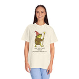 Off to Cast Mild Inconveniences – Wizard Frog T-Shirt - Comfort Colors - Aaria Tees Aaria Tees