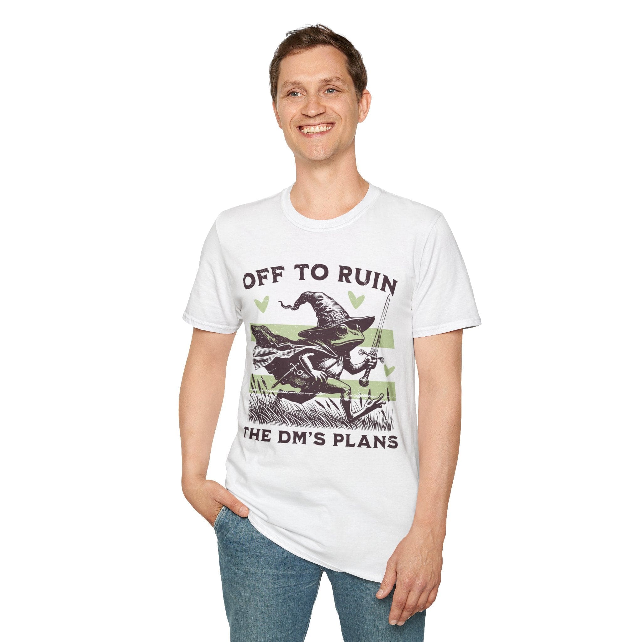 Off to Ruin the DM’s Plans T-shirt - Aaria Tees Aaria Tees