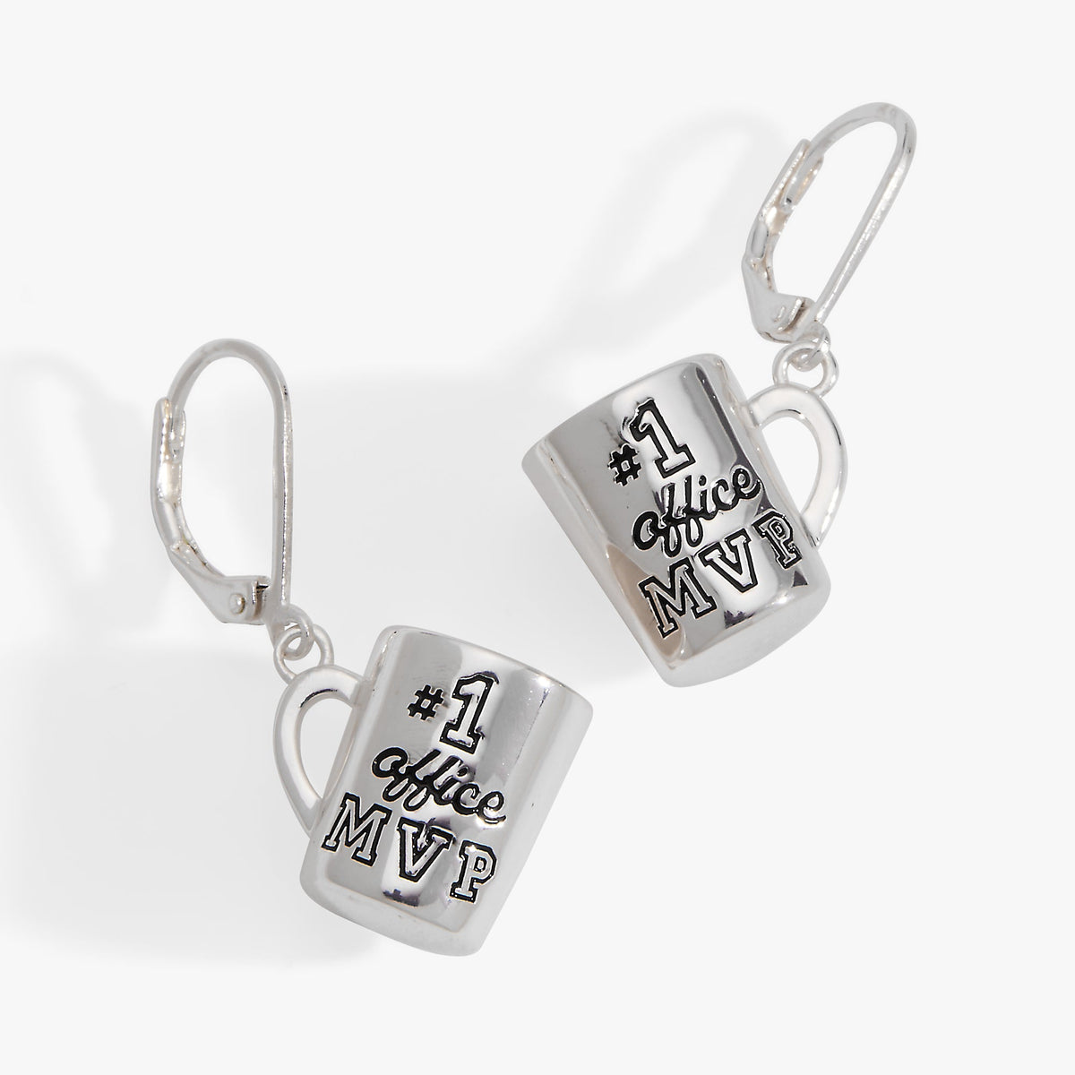 #1 'Office MVP' Mug Earrings - Aaria Tees