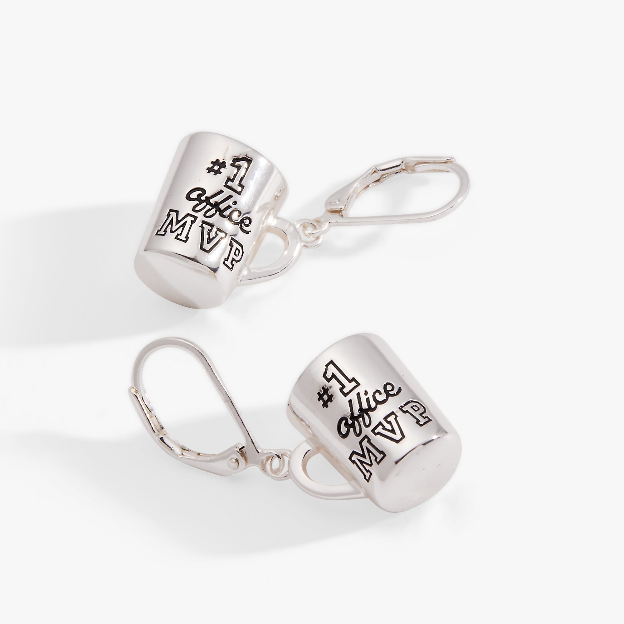 #1 'Office MVP' Mug Earrings - Aaria Tees Aaria Tees