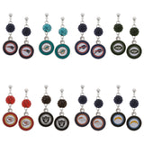 Officially Licensed NFL Stainless Steel Earrings - Aaria Tees Aaria Tees