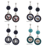 Officially Licensed NFL Stainless Steel Earrings - Aaria Tees Aaria Tees