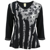Old Glory Baby Rib Top - Aaria Tees Aaria Tees