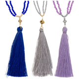 Ombre Tassel Necklace - Aaria Tees Aaria Tees