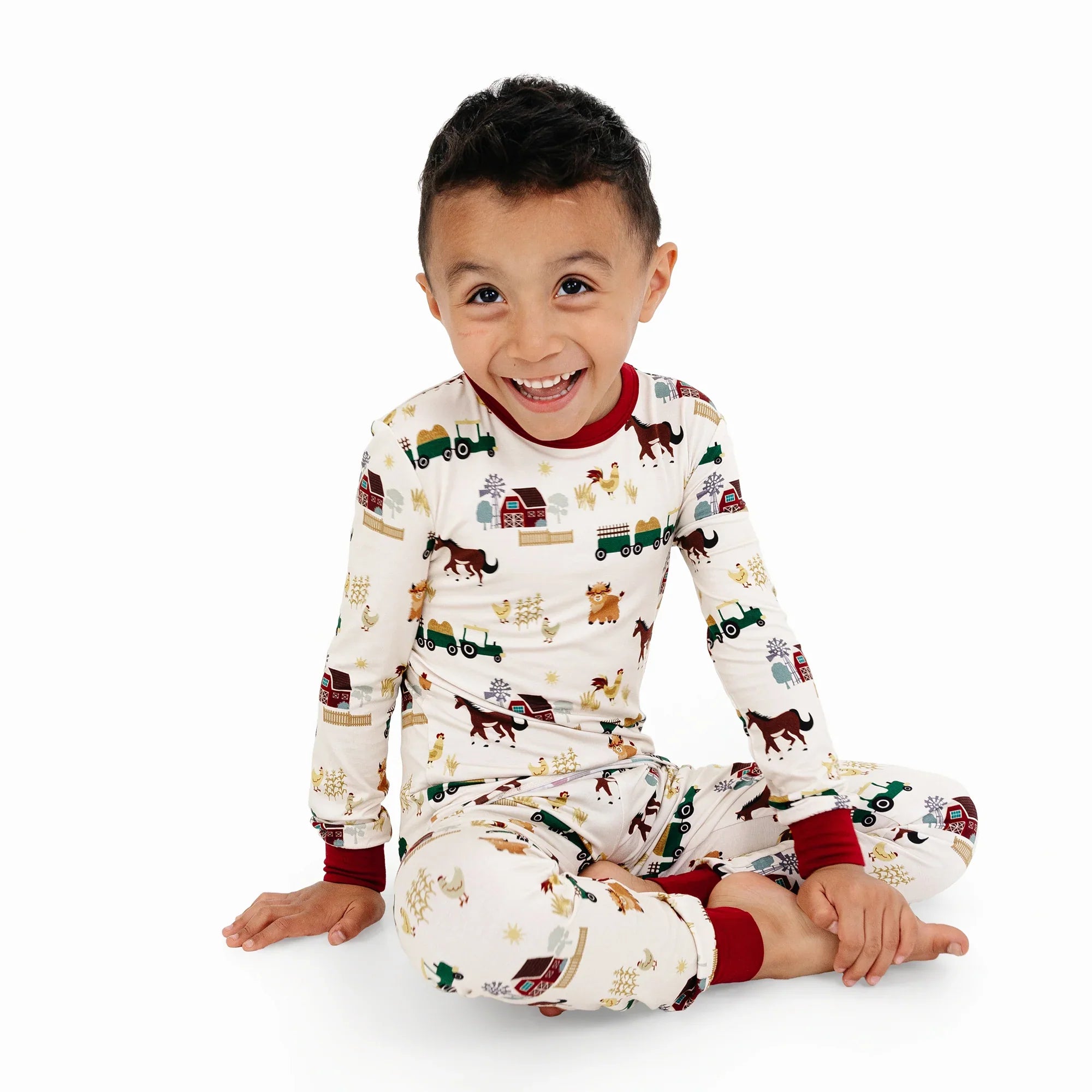 On the Farm Pajama | Bamboo - Aaria Tees Aaria Tees