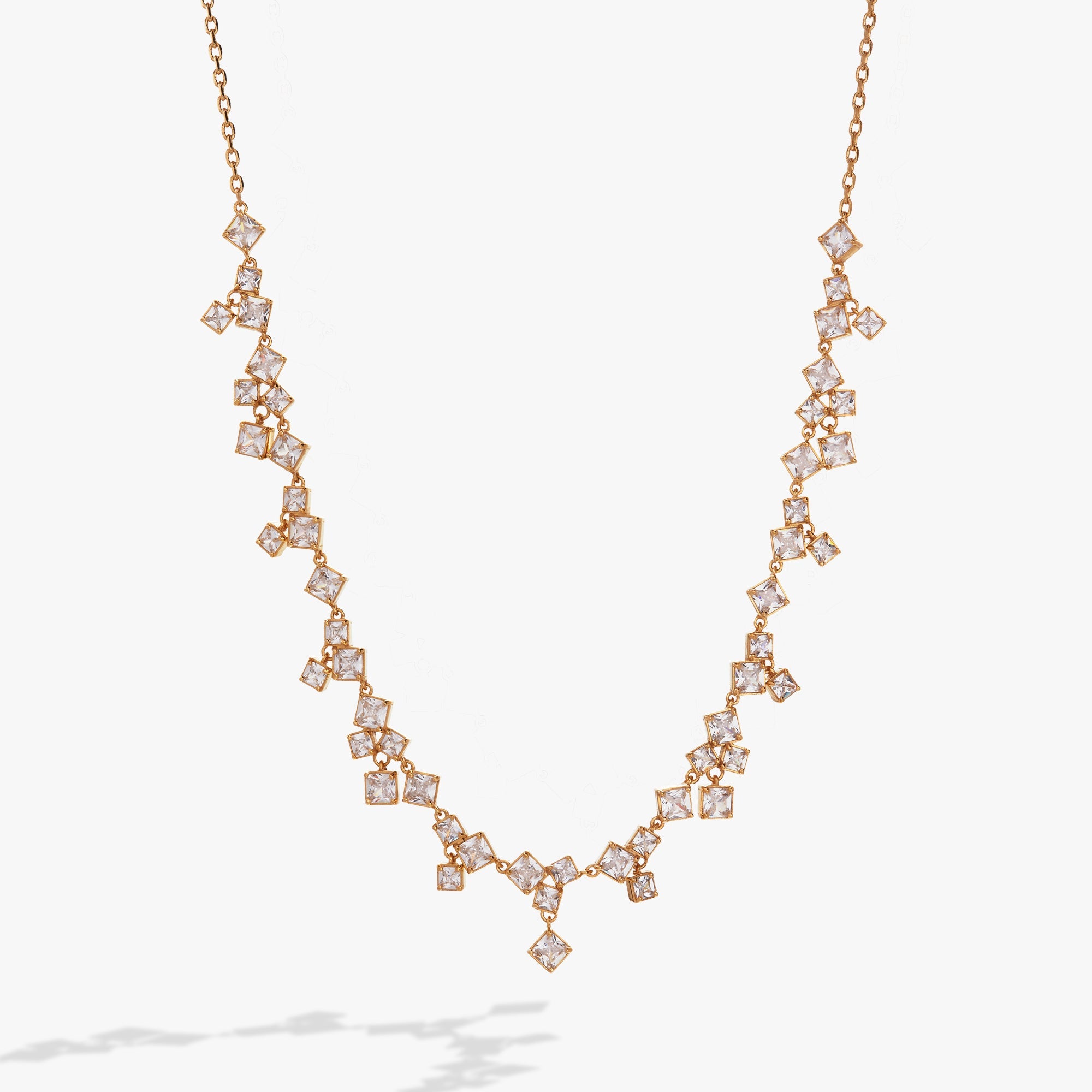 Crystal Chandelier Necklace - Aaria Tees Aaria Tees