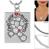 One Cause Many Hearts Diabetes Awareness Necklace - Aaria Tees Aaria Tees