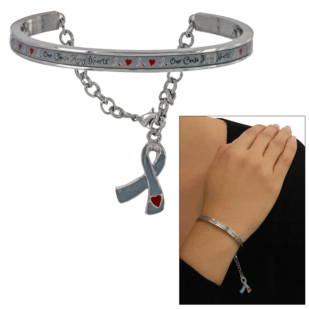 One Cause Many Hearts&trade; Diabetes Bracelet - Aaria Tees
