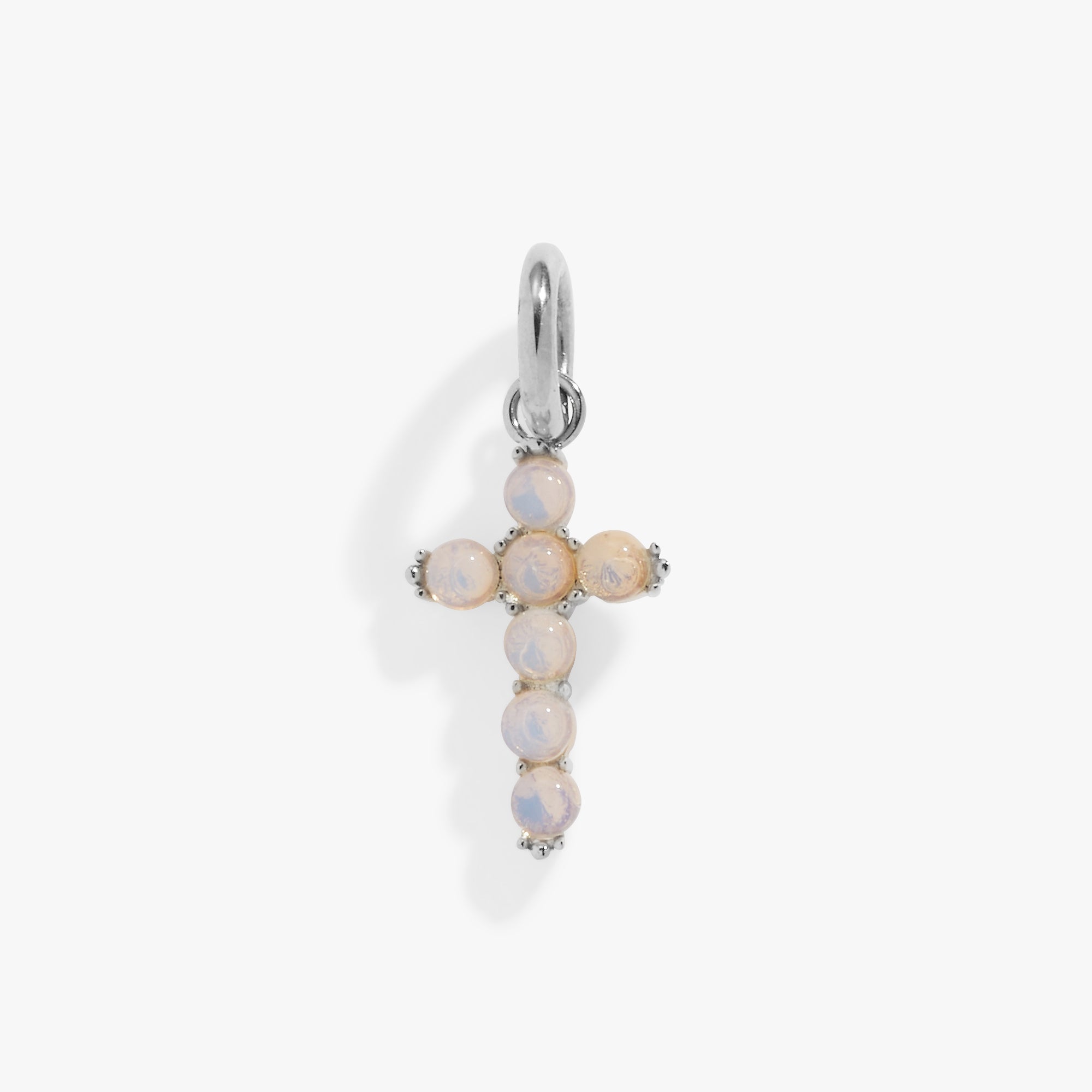 Opal Cross Interchangeable Charm - Aaria Tees Aaria Tees