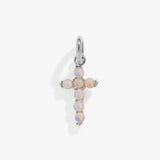 Opal Cross Interchangeable Charm - Aaria Tees Aaria Tees