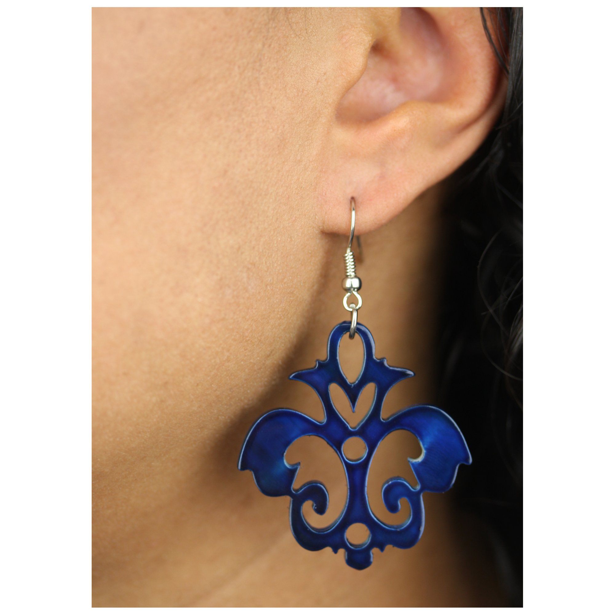 Orchid Earrings - Aaria Tees Aaria Tees