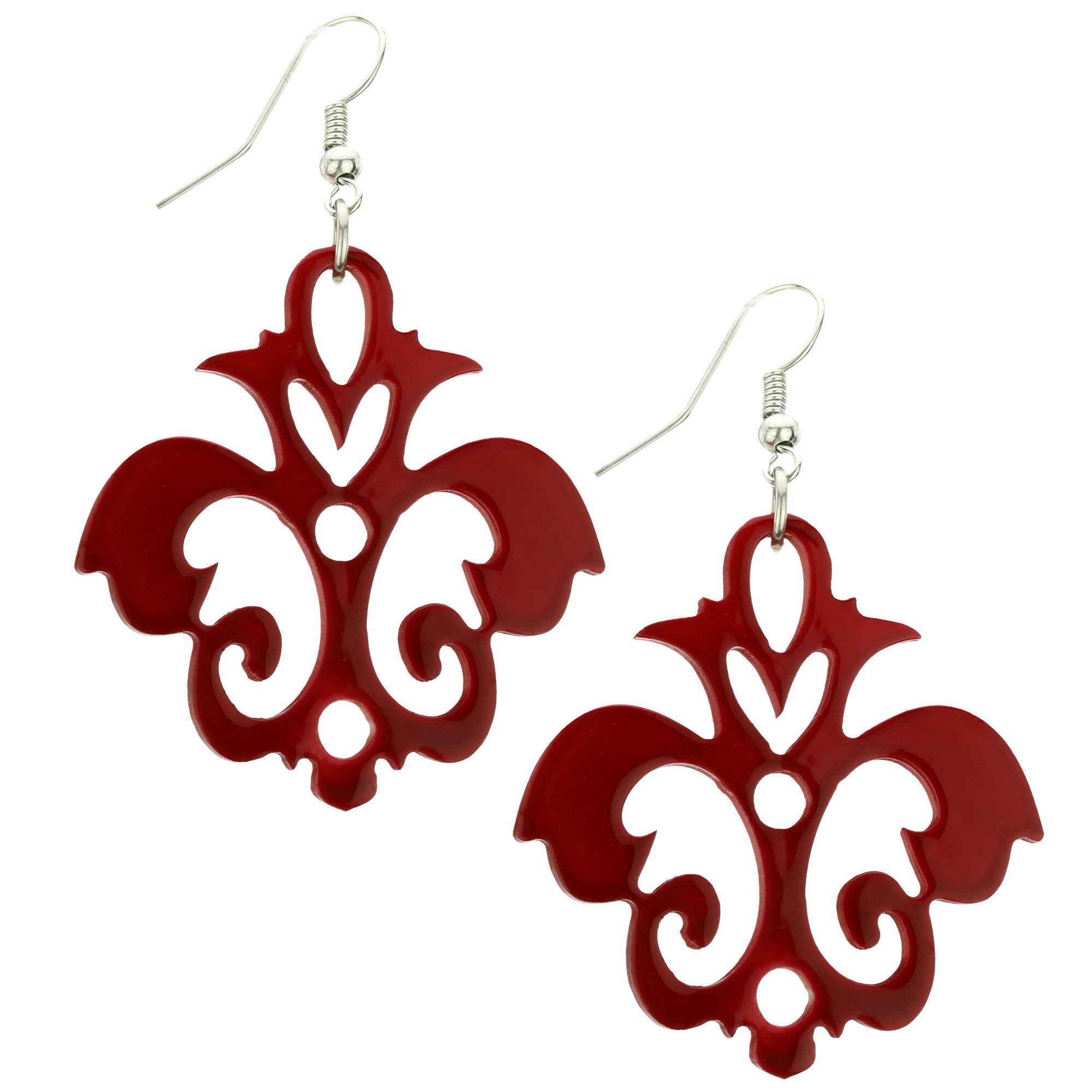 Orchid Earrings - Aaria Tees Aaria Tees