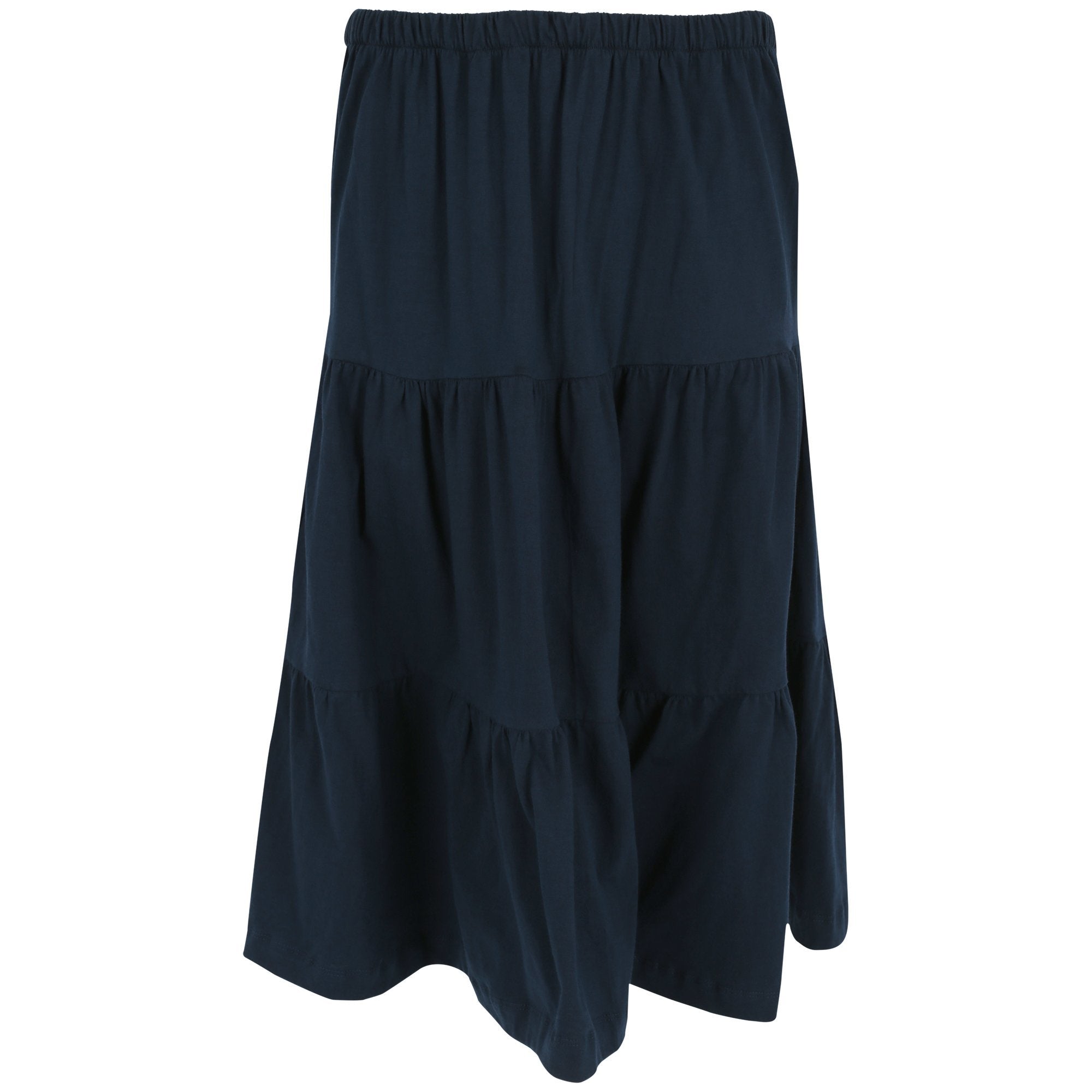 Organic Tiered Travel Skirt - Aaria Tees Aaria Tees
