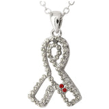 Outstanding Crystal Diabetes Awareness Necklace - Aaria Tees Aaria Tees