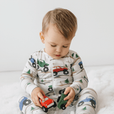 Over the River Convertible Romper Aaria Tees