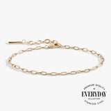 Everyday Paperclip Chain Bracelet - Aaria Tees Aaria Tees