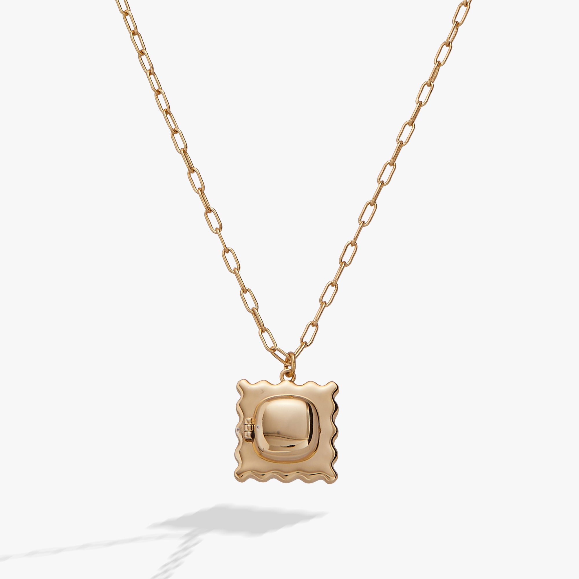 Pasta Girl 'Anything Is Pastable' Ravioli Locket Pendant - Aaria Tees Aaria Tees