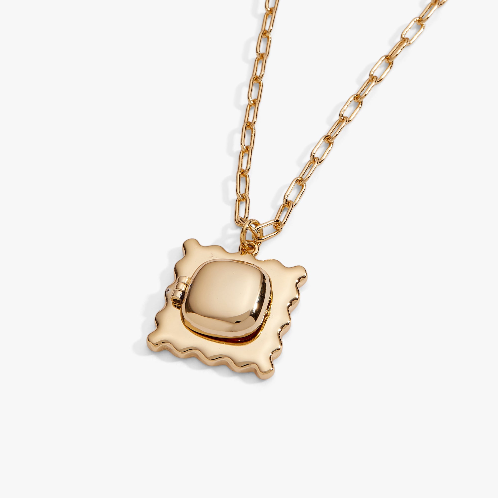 Pasta Girl 'Anything Is Pastable' Ravioli Locket Pendant - Aaria Tees Aaria Tees