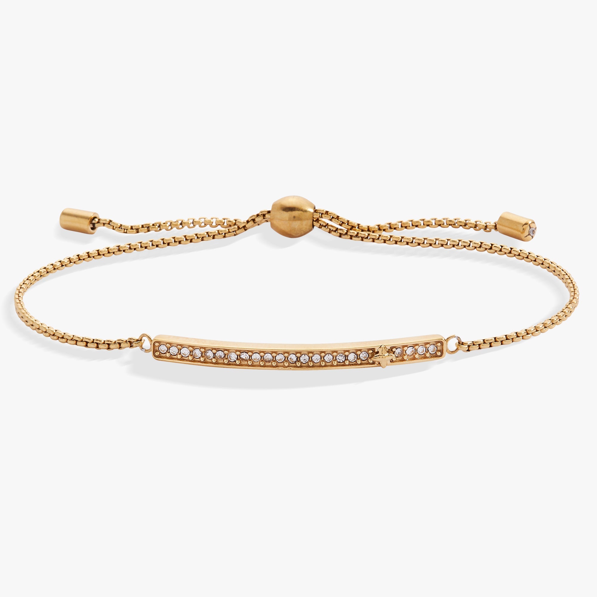 April Everyday Birthstone Pave Bolo Bracelet - Aaria Tees Aaria Tees