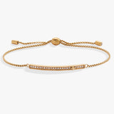 April Everyday Birthstone Pave Bolo Bracelet - Aaria Tees Aaria Tees