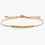August Everyday Birthstone Pave Bolo Bracelet - Aaria Tees Aaria Tees