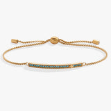 March Everyday Birthstone Pave Bolo Bracelet - Aaria Tees Aaria Tees